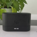 Gearup dq701 flame effect air humidifier oil fragrance aroma diffuser with night light-black. 