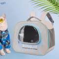 Cat Cats Bag, when Going Out, Travel Bag, Unique Breathable with Shoulder Strap blue. 