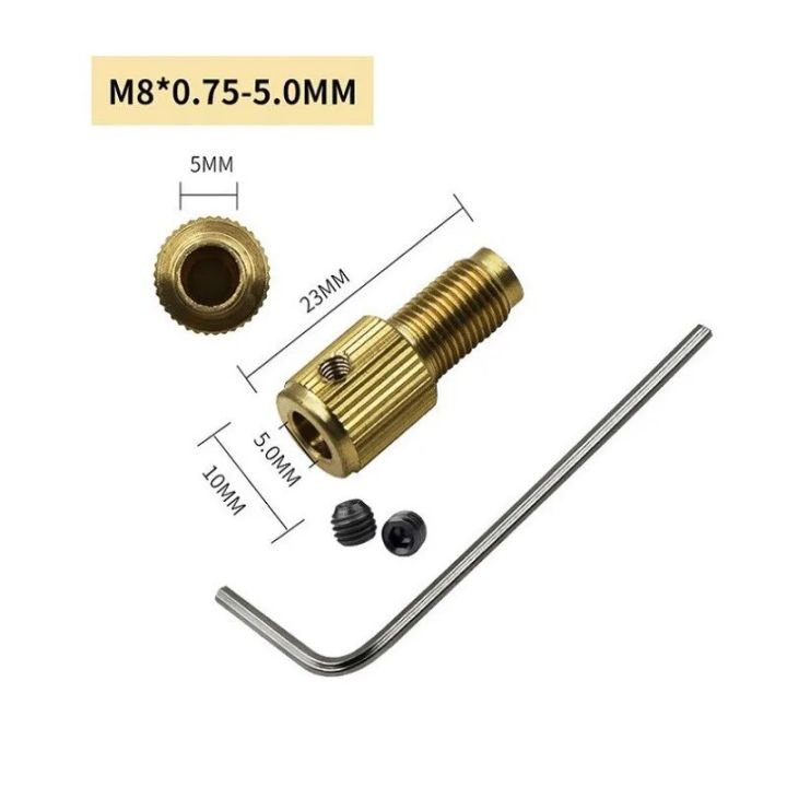 Self-Tightening%20Mini%20Brass%20Drill%20Clamp%20Chuck%20Connecting%20Rod%20M8-2/2.3/3.17/5mm%20Drill%20Fold%20Folder%20Copper%20Cap%20For%20Rotary%20Power%20Tool%20-%20Image%204