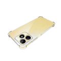 Realme C53 Flexible Clear Transparent Soft TPU Back Case Cover With bumper. 