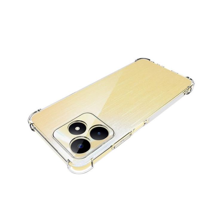 Realme%20C53%20Flexible%20Clear%20Transparent%20Soft%20TPU%20Back%20Case%20Cover%20With%20bumper%20-%20Image%203