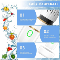 1Set Fruit and Vegetable Washing Machine Fruit and Vegetable Cleaner Device Plastic for Deep Cleaning. 