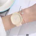 Simple Women’s Square Watches Luxury Brand Ladies Solid Quartz Watch Leather Straps Wristwatche Female Korean Clock.