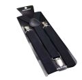 Black Colour Suspender For Men - Belt For Men.