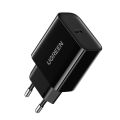 UGREEN CD137 (10191) Fast Charger EU (Black) - 20W Max - Fast Charger -Charger for iPhone, Android. 