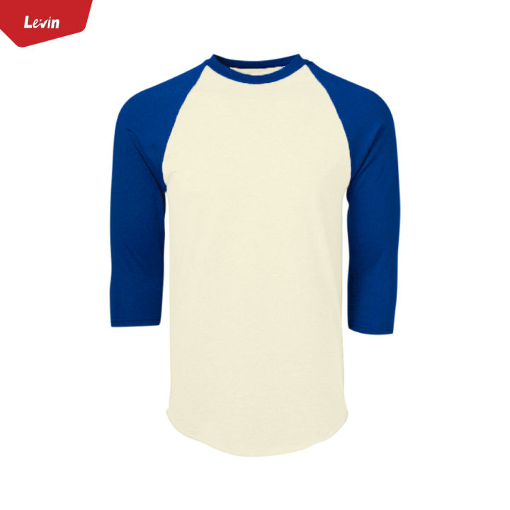 Men's%20Three%20Quarter%203/4%20Raglan%20Sleeve%20Casual%20T-Shirt%20From%20Levin%20-%20Image%208