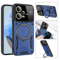 Magsafe Magnetic Wireless Charge Case For Xiaomi Redmi Note 12 12S 4G Note12 Pro Plus 5G Ring Stand Phone Back Cover. 