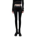 Ripped Leggings Women's Outer Wear Spring and Summer2022New Korean Style High Waist Slimming and Tight Internet Celebrity Skinny Magic Pants. 