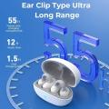 M20 TWS Bluetooth Headphones Wireless Bone Conduction Headset Noise Canceling Clip-on Earphones. 