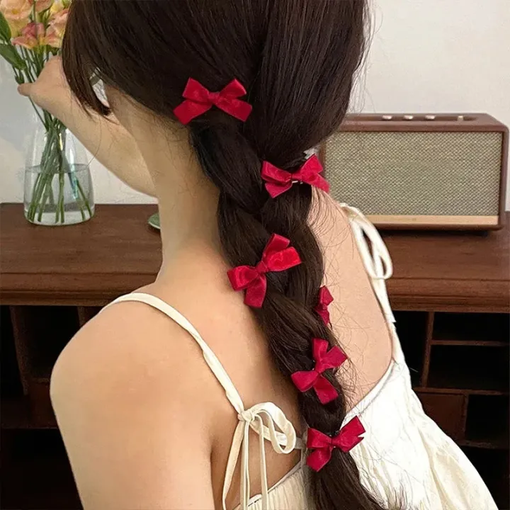8PCS%20Sweet%20Bowknot%20Hair%20Clips%20Ribbon%20Bow%20Hairpins%20Bang%20Clip%20Girls%20Mini%20Grabs%20Clips%20Women%20Headwear%20Hair%20Accessories%20-%20Image%206
