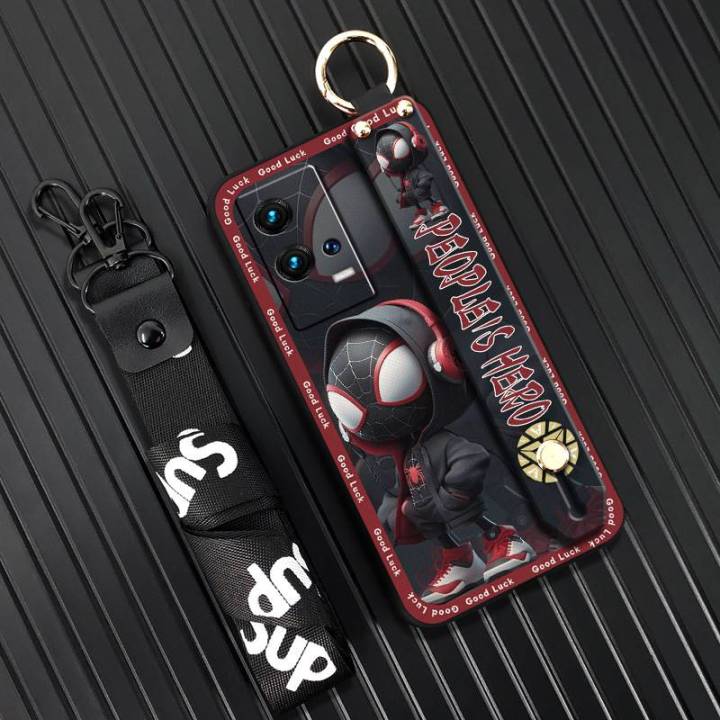Durable%20Phone%20Holder%20Phone%20Case%20For%20VIVO%20IQOO8%20Soft%20case%20Protective%20Fashion%20Design%20Lanyard%20Dirt-resistant%20Anti-dust%20Ring%20-%20Image%209