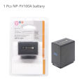 NP-FV100A Battery For SONY PXW-X70 PXW-Z90 HXR-NX80 NX70 FDR-AX700 AX60 AX100E AXP55 Camcorder Compatible NP-FV100 NP-FV70. 