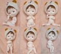 In stock YEMAOZI 1/6 YEMAOZI Qbaby Big Head Recast blythe Doll BJD Doll Nude doll No Make Up Gift For Girls Ball Jointed Dolls.
