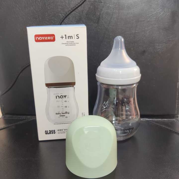 Noain%20Newborn%20Borosilicate%20Glass%20Bottle%20160ml%20Baby%20Wide-caliber%20Bottle%20Anti-flatulence%20and%20Anti-choking%20-1pcs%20-%20Image%203