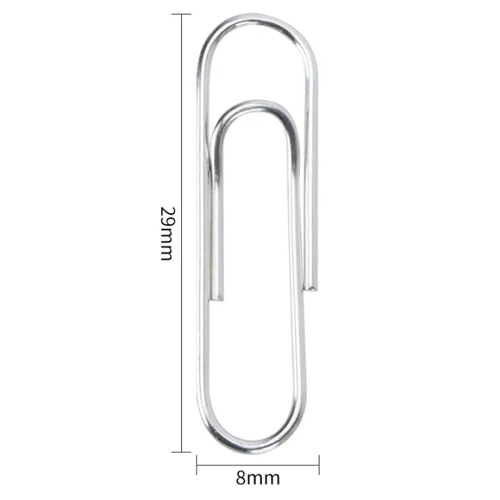 50/100/150pcs%20Metal%20Classic%20Paper%20Clips%20Portable%20Mini%20Paperclip%20Bookmark%20Planner%20Marking%20Clip%20School%20Office%20Stationery%20-%20Image%208