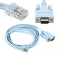 DB9 Female To RJ45 Console Cable For Laptop, Router, Personal Computer, Printer. 