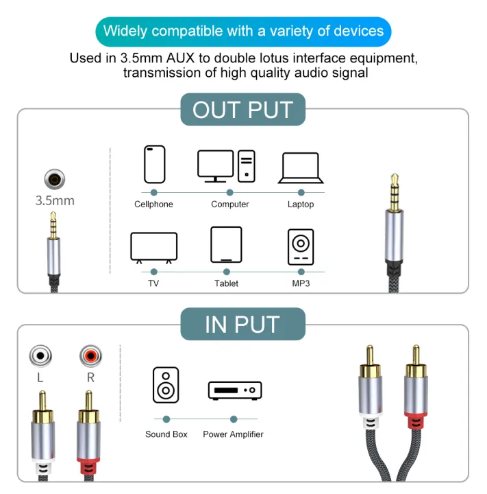 CASIFY%20G1%20RCA%20Cable%20HiFi%20Stereo%202RCA%20to%203.5mm%20Male%20to%20Male%20Audio%20Cable%20Cord%20AUX%20RCA%20Jack%203.5%20Y%20Splitter%20for%20Amplifiers%20Audio%20Home%20Theater%20Cable%20RCA%20for%20Speakers%20iPod%20MP3%20Playerr%20-%20Image%202