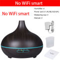 Tuya Smart Humidifier with Colorgul LED Light WiFi Aroma Diffuser Timer Wireless Control Work with Alexa Google Home Compatible. 