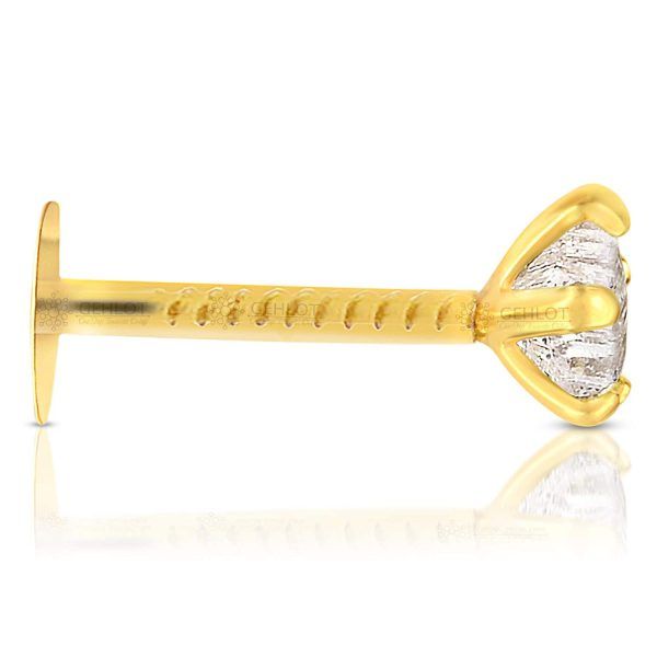 Gold%20Plated%20Nose%20Pin%20With%20A%20Cubic%20Zirconia%20Stone%20-%20Nose%20Ring%20-%20Image%204