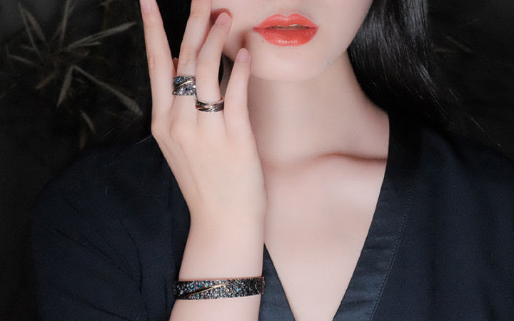 Original%20handmade%20sterling%20silver%20van%20gogh%20starry%20sky%20bracelet%20blue%20baby%20stone%20diamond%20birthday%20gift%20for%20girlfriend%20to%20boyfriend%20-%20Image%204