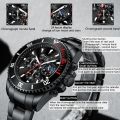 100%Original ZUNPAI Watch for Men TOP Brand Waterproof Sports Stainless Steel Chronograph 2022New Fashion Luxury Wristwatches. 
