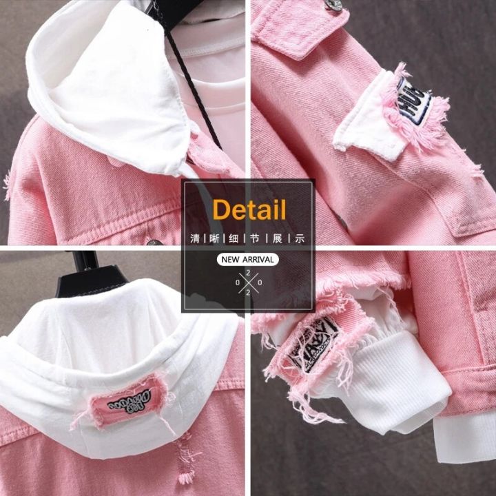 Pink%20Black%20Green%20Jeans%20Jacket%20Men%20Slim%20Streetwear%20Ripped%20Denim%20Jacket%20Hoodie%20Men%20%20Hop%20ber%20Jacket%20Homme%20Autumn%20-%20Image%205