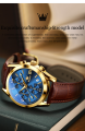 Olevs 2871 Waterproof Quartz Fashion Watch For Men. 