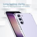 Samsung Galaxy S23  Transparent Soft & Flexible TPU With Bumper  Mobile Back Cover. 