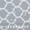 Round Tablecloth with Elastic Edge Waterproof Oil Proof Table Cloth.