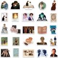50pcs TV Show Pride Prejudice Stickers Funny Movie Decals For Laptop Skateboard Scrapbook Phone Cars Bicycle Helmet Sticker.
