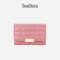 SeaGloca New Simple Korean Version Fashion Short Trifold Wallet For Woman No.1527. 