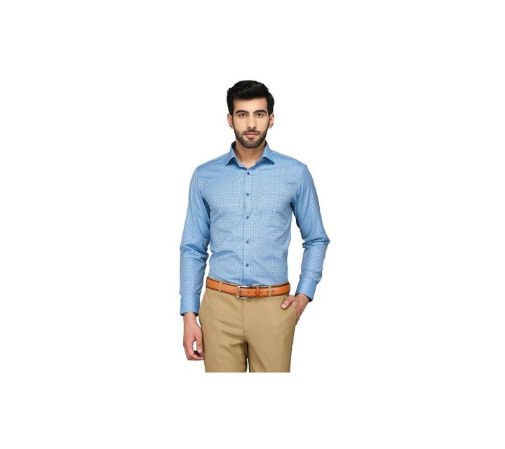 Printed%20Cotton%20Long%20Sleeve%20Formal%20Shirt%20For%20Men%20-%20Image%203