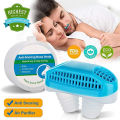 AntiSnoring and AirPurifier Silicone Snore Nose Clip Vents2 In 1. 