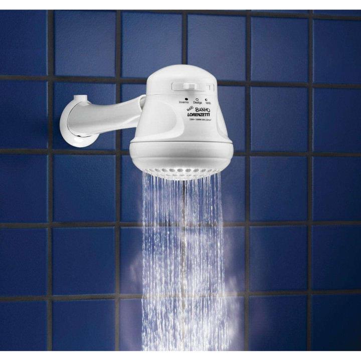 Instant Hot Water Shower Head - Blue