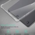 Samsung Galaxy Tab A8 2021 10.5 Inches (SM-X00,SM-X205) Transparent Crystal Clear Back Case Cover + Tempered Glass Protector for Samsung Galaxy Tab A8 2021 10.5 Inches ( 2 in 1 Combo).