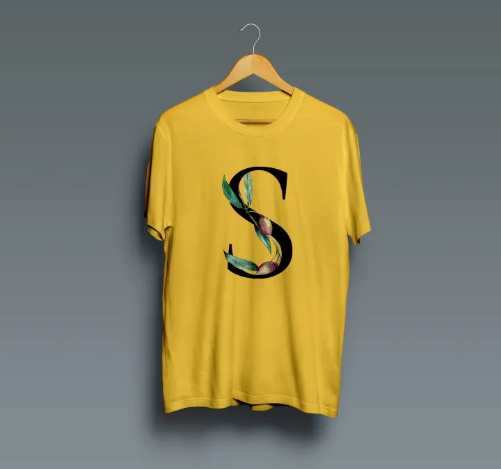 Synthetic%20Alphabet%20S%20T-Shirt%20For%20Men%20-%20Innovative%20&%20Qualityful%20Easy%20To%20Care%20Long-Lasting%20-%20Round%20Neck%20and%20Perfect%20Casual%20Wear%20-%20Suitable%20for%20All%20Season%20-%20Image%204