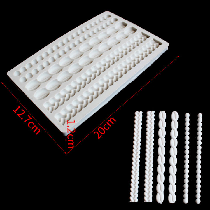 Pearl/Twist/Bra%20Belt%20Fondant%20Silicone%20Mold%20Chocolate%20Cake%20Decorating%20Mould%20-%20Image%203
