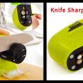 Swifty Sharp Motorized Powerful Knife Blade Sharpener. 