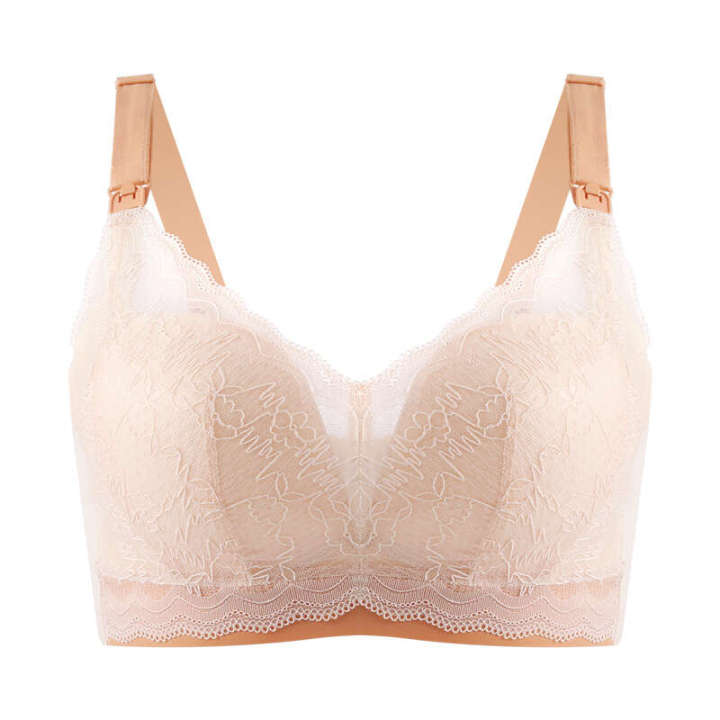Gather%20Breastfeeding%20Lace%20Open%20Button%20Pregnant%20Women's%20Underwear%20Mid%20Bra%20Postpartum%20Pregnancy%20Period%20-%20Image%205