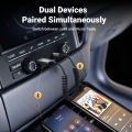 UGREEN Bluetooth Receiver 5.3 Adapter Hands-Free Bluetooth Car Kits AUX Audio 3.5mm Jack Stereo Music Wireless Receiver for Car.