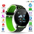 119 Smart Watch Men Women Heart Rate Blood Pressure Monitoring Bluetooth Smartwatch Fitness Tracker Watch Sport For Android IOS.