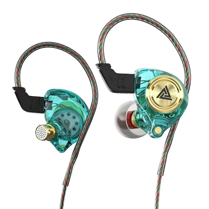 QKZ%20AK3%20FiLe%20Wired%20Earbuds%203%205mm%20Music%20Audio%20Earphone%20Long%20Cord%20Running%20Headset%20Replacement%20with%20Earcaps%20Cyan%20-%20Image%207