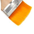 2 Inch Brown Color Synthetic/Chinese bristle Paint Brush.