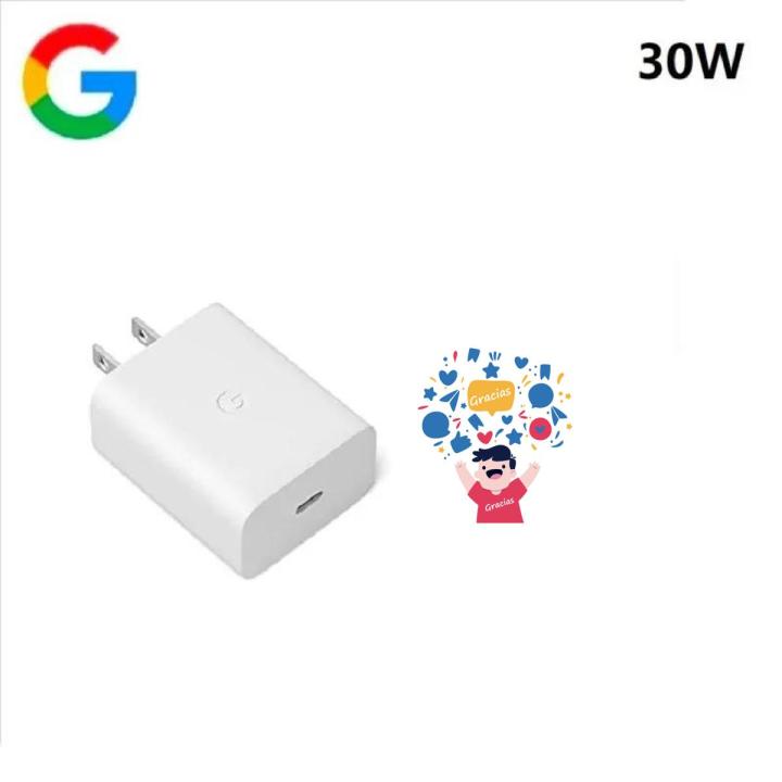 For Google 30W PD Fast Charger  Quick Charge USB-C Power Adapter For Pixel 7 6 5 Pro 5A 4A XL XXL