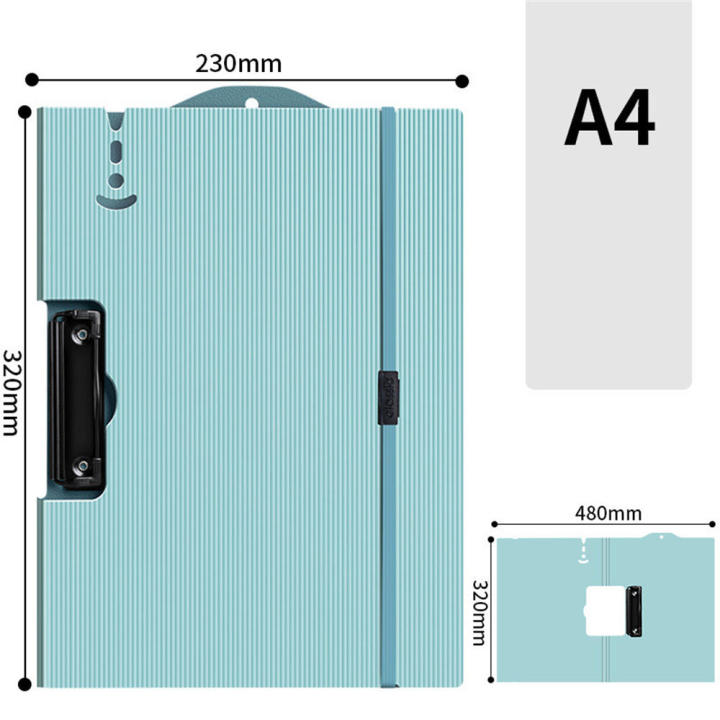 Transparent%20A4%20Board%20Clip%20Practical%20Multifunctional%20Clipboard%20Writing%20Pad%20Clip%20Board%20for%20Office%20School%20Business%20meetings%20-%20Image%203