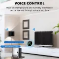 WiFi Room Thermometer Temperature Humidity Monitor Smart Temperature Humidity Monitor with LED Backlit Display. 