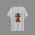 Stylish - Modern Vibe - Easily Usable - Dragon Ball Super Goku White Anime T-Shirt - T Shirt - Easy To maintain - Designed - Urban Vibes. 
