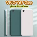Original For VIVO Y67 Silicone Full Cover Case Precise opening Phone Case Cover. 