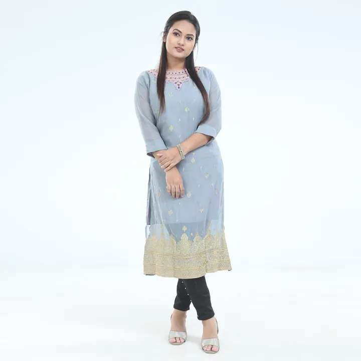 Georgette%20Stylish%20Kurti%20for%20Women%20-%20Image%203