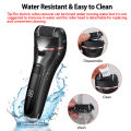 Electric Callus Remover for Feet, Rechargeable Foot Scrubber Foot File Hard Skin Remover Pedicure Tools Set for Feet Electronic Callus Shaver Waterproof Pedicure kit for Cracked Heels and Dead Skin with LED Light and 3 Roller Heads. 
